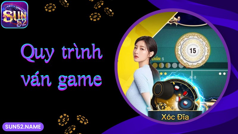 Chi tiết quá trình tiến hành ván game Xóc đĩa Sun52